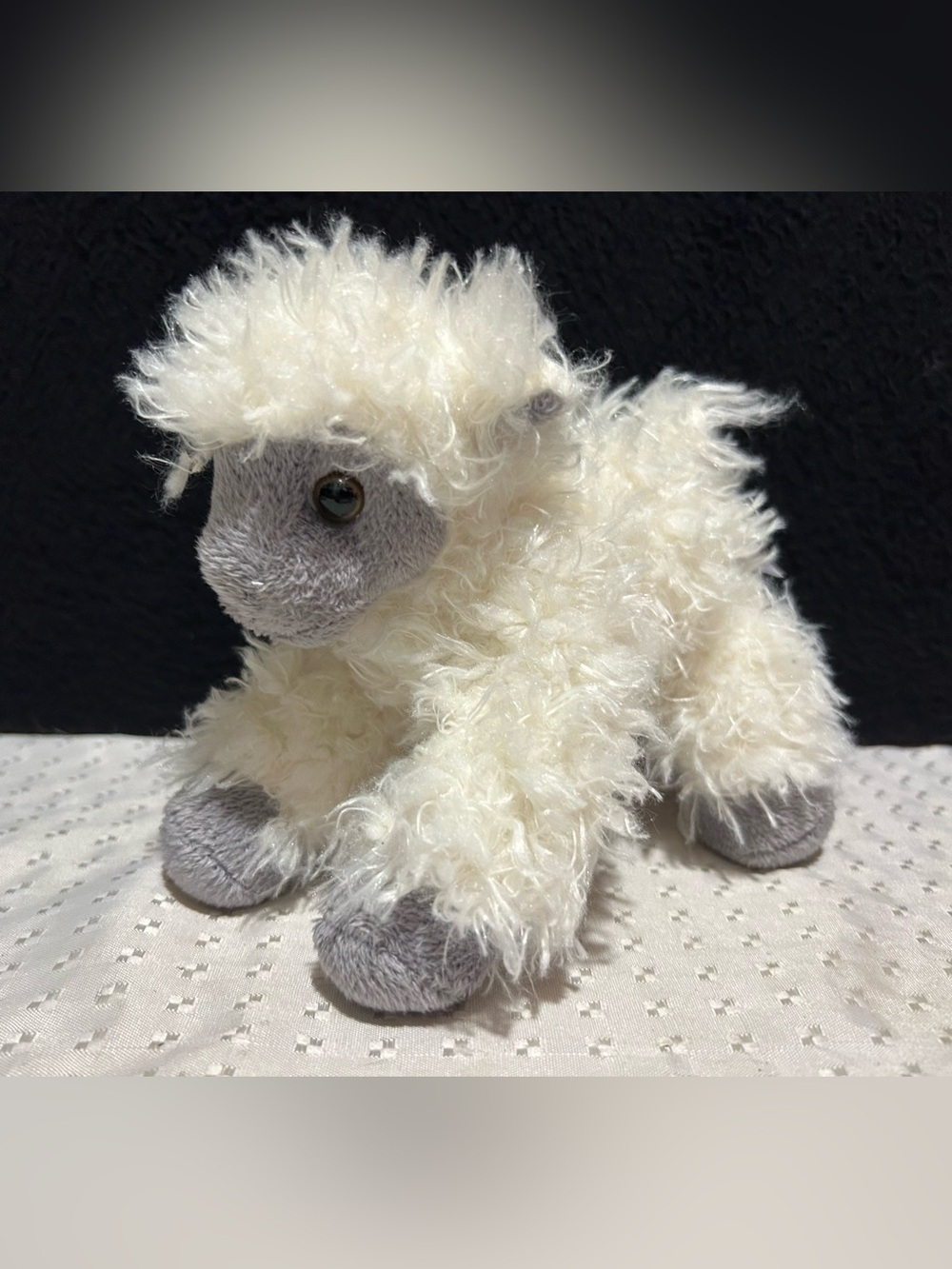 Aurora Shaggy Sheep Nice Soft Lamb Sheep 8" Plush Stuffed Animal Toy
